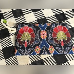 Turkish tapestry pouch.